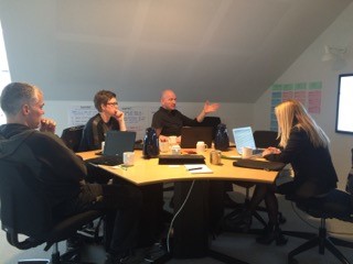 Deltagerne i energiledelsesprojekt. Foto: Silkeborg Kommune