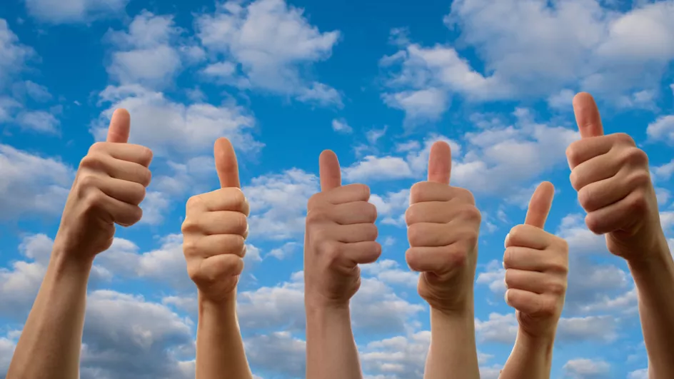 Thumbs up